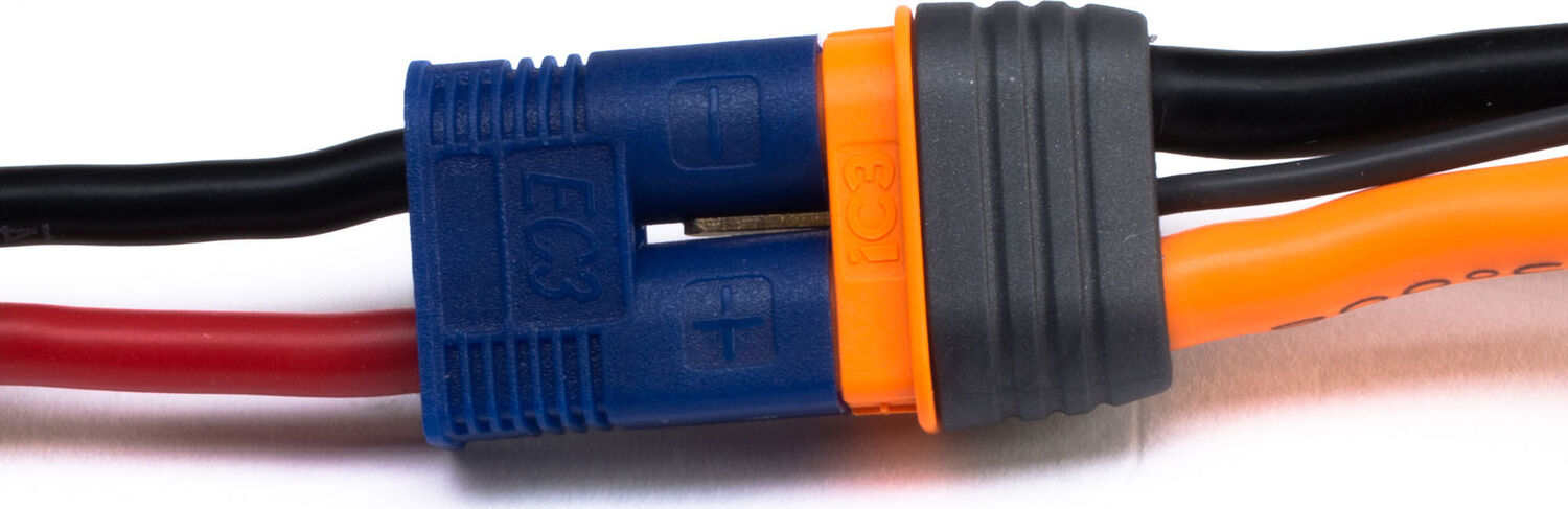 11.1V 5000mAh 3S 30C Smart Hardcase LiPo Battery: IC5